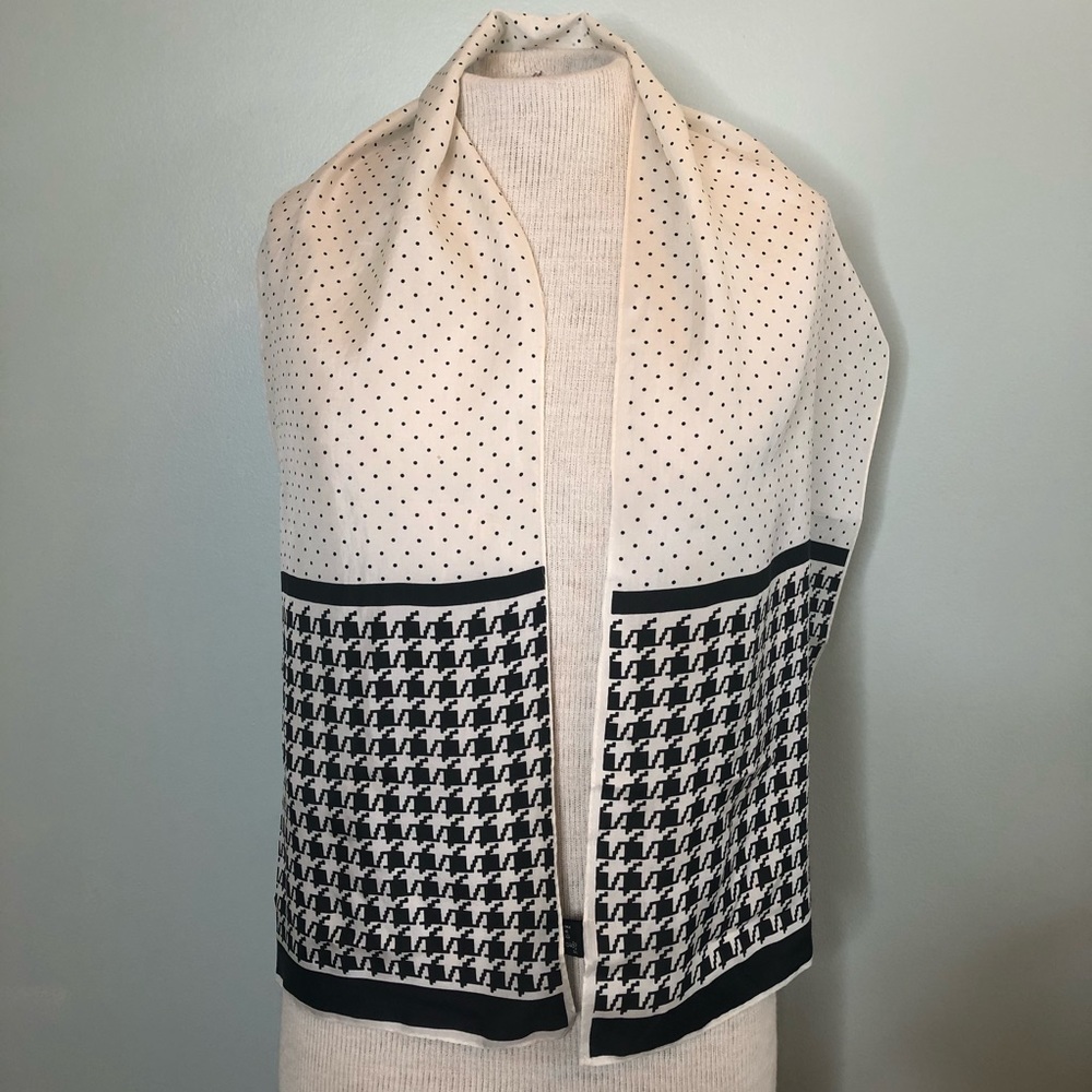 Specialty House 100% Silk Herringbone Scarf